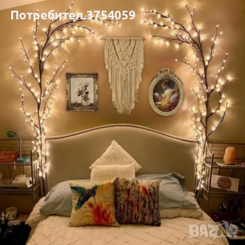 Стенна LED декорация с дистанционно - превърни всяка стена в произведение на изкуството, снимка 3 - Лампи за стена - 52339353