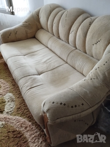 Мека мебел диван и кресло, снимка 2 - Дивани и мека мебел - 52593799