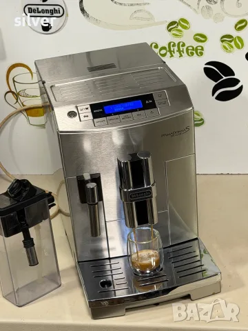 Кафемашина кафе автомат delonghi Primadonna S de luxe с гаранция, снимка 7 - Кафемашини - 55997077