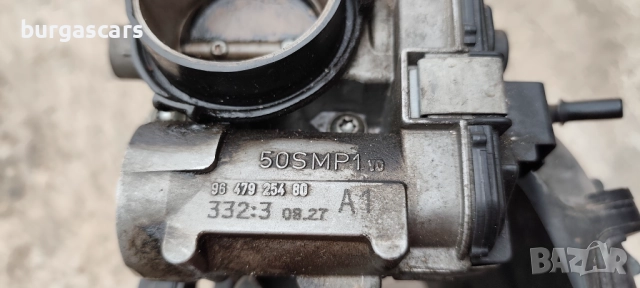 Дроселова клапа 96 479 254 80 Peugeot 307 1.4-90к.с.16V - 130лв, снимка 3 - Части - 51847382