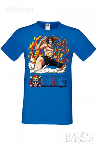 Мъжка тениска One Piece 09,Анимация,игра,Празник,Повод,, снимка 4 - Тениски - 38122183
