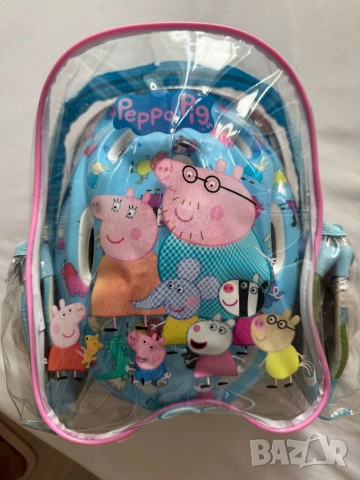 Каска с протектори Пепа пиг, снимка 1