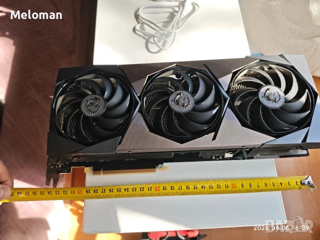 Продавам масивна видео карта MSI SUPRIM X RTX 3070 8GB, снимка 4 - Видеокарти - 54129044