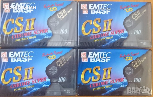 Аудиокасети /аудио касета/ BASF CS II Chrome Super 100 min