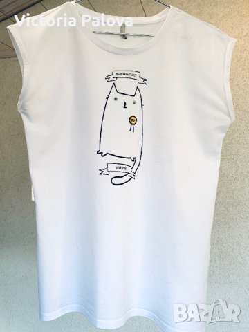 Блуза/тениска LAURA TORELLI памук, снимка 2 - Корсети, бюстиета, топове - 44336010