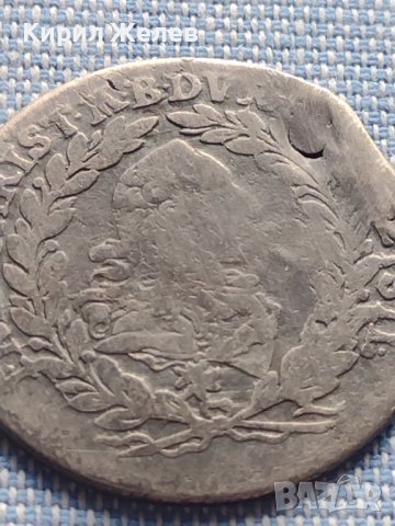 Сребърна монета 20 кройцера 1765г. Фридрих Кристиян Бранденбург Байраут 29765, снимка 2 - Нумизматика и бонистика - 42871823
