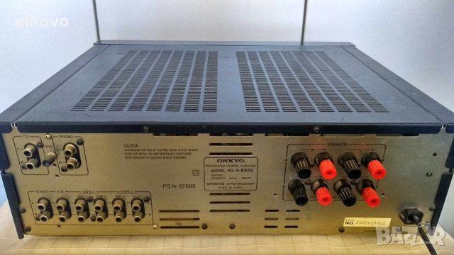 Стерео усилвател ONKYO A-8250, снимка 6 - Ресийвъри, усилватели, смесителни пултове - 42149433