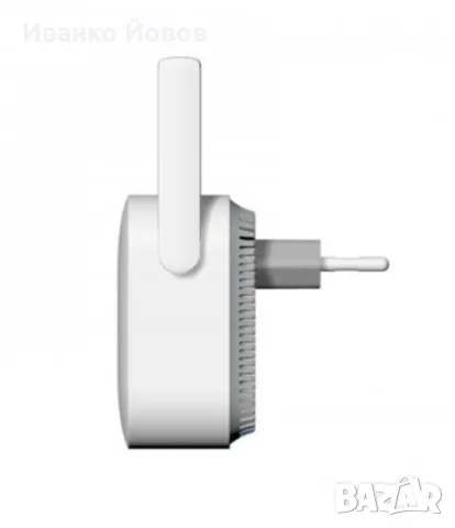 Wi-Fi усилвател Xiaomi Mi Range Extender N300, Мощност 2.4Ghz до 300 Mbs, 2 антени, Бял, снимка 2 - Мрежови адаптери - 55722581