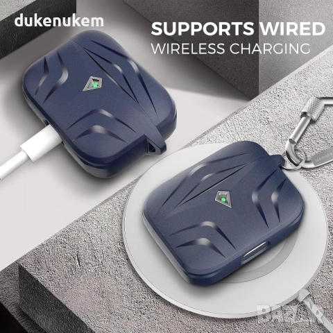 Удароустойчив твърд калъф AirPods Pro  , снимка 2 - Слушалки и портативни колонки - 51818518