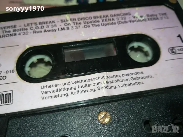 DIVERSE LETS BREAK-ORIGINAL TAPE 2111241012, снимка 2 - Аудио касети - 48048034