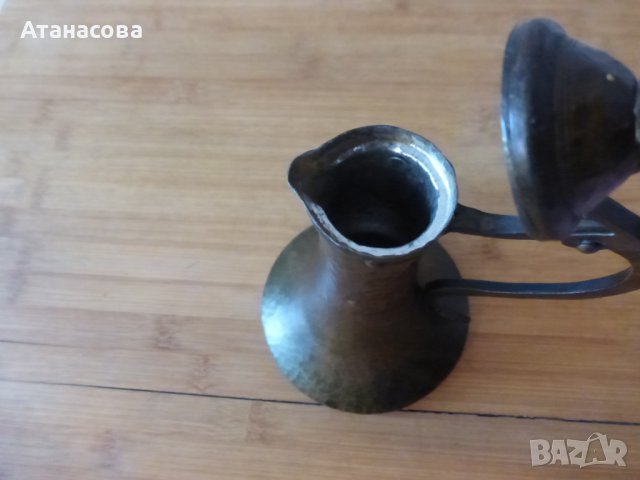 Стар меден сервиз за греяна ракия 1920 г, снимка 10 - Антикварни и старинни предмети - 42381110