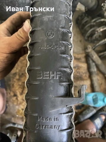 Оригинален воден радиатор BEHR за BMW E46 / E39 (Made in Germany)