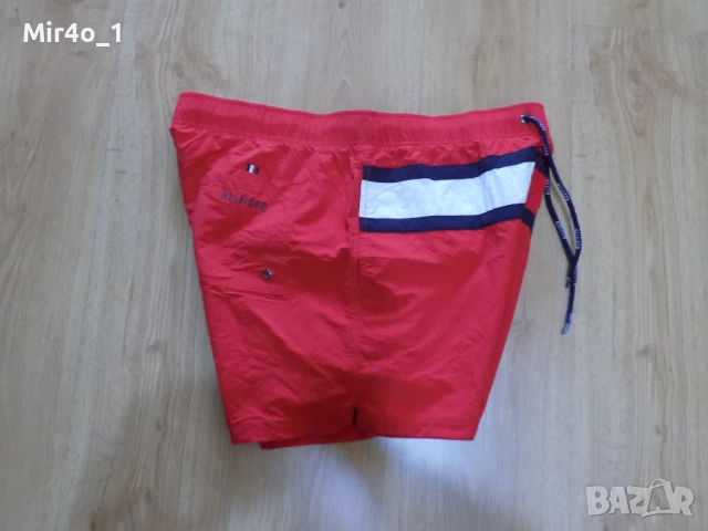 Къси панталони tommy hilfiger шорти гащета бански плажни екип оригинал мъжки XL, снимка 3 - Спортни дрехи, екипи - 51415498