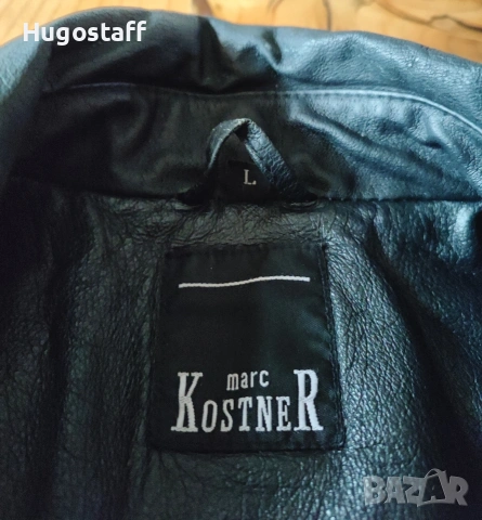 Дизайнерско мъжко кожено яке,Marc Kostner,сако,блейзър Л размер, снимка 8 - Якета - 53064377