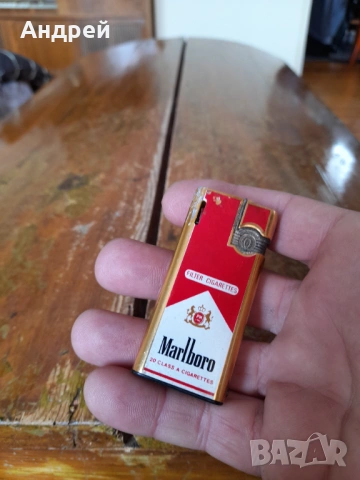 Стара запалка Marlboro #4, снимка 2 - Запалки - 54044608
