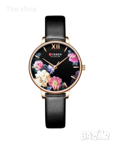 Нежен дамски часовник с кожена каишка - Messina (005) - 2 варианта