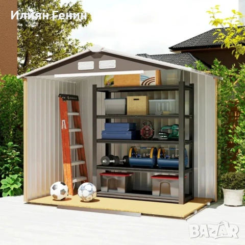 Градинска барака Outsunny с плъзгащи се врати, снимка 10 - Градински мебели, декорация  - 54166050