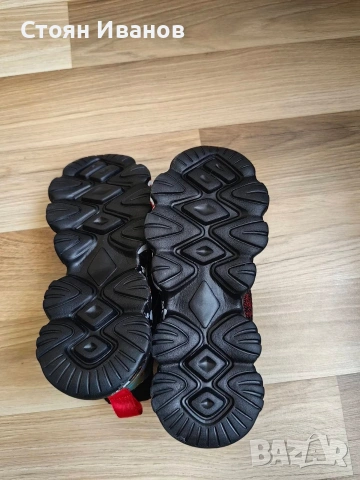 Детски маратонки "Fashion" – №36 – Черно и червено, снимка 8 - Детски маратонки - 54242286