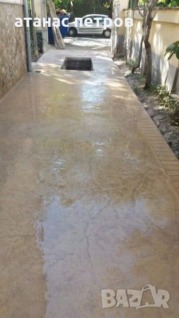 фирма старт бетон предлага шлайфан и щампован бетон и ремонт , снимка 5 - Ремонти на покриви - 31819455