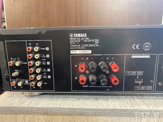 Усилвател Yamaha ax-396, снимка 3 - Ресийвъри, усилватели, смесителни пултове - 50359557