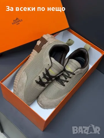Hermes Мъжки Маратонки👟Мъжки Спортни Обувки Хермес - Различни Цветове Код E140, снимка 3 - Маратонки - 55799816
