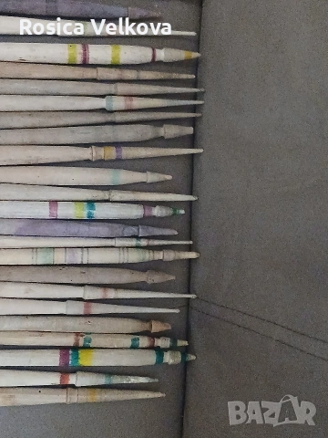 Старо ретро дървено вретено , снимка 5 - Антикварни и старинни предмети - 53242886