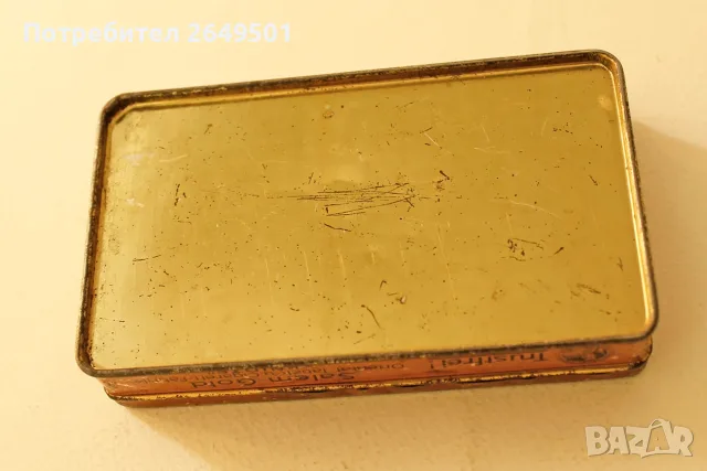 1920те метална цигарена кутия SALEM Gold No 5 Yenidze Dresden, снимка 7 - Колекции - 56073055