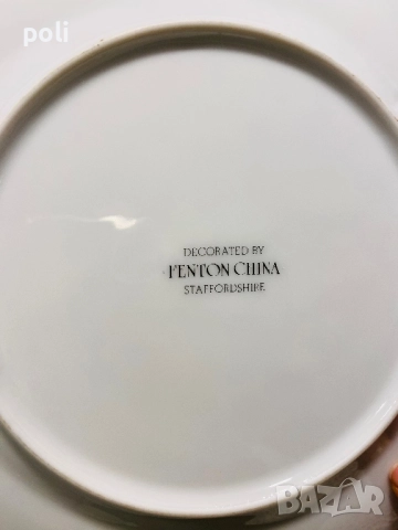 порцеланова чиния за стена , снимка 3 - Декорация за дома - 52668548