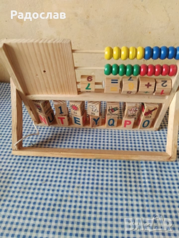 детска образователна дъска сметало, снимка 3 - Образователни игри - 53243135