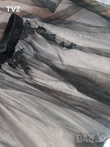 Бална рокля от две части ХS + чанта , снимка 9 - Рокли - 36577893