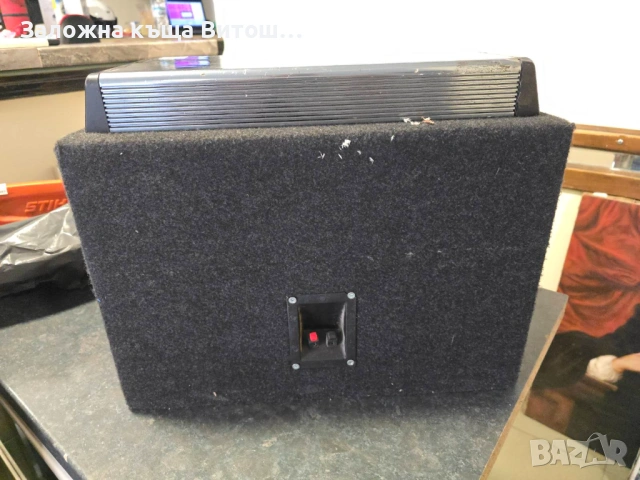 Бас каса Pioneer с усилвател Hertz H604, снимка 4 - Ресийвъри, усилватели, смесителни пултове - 53877302