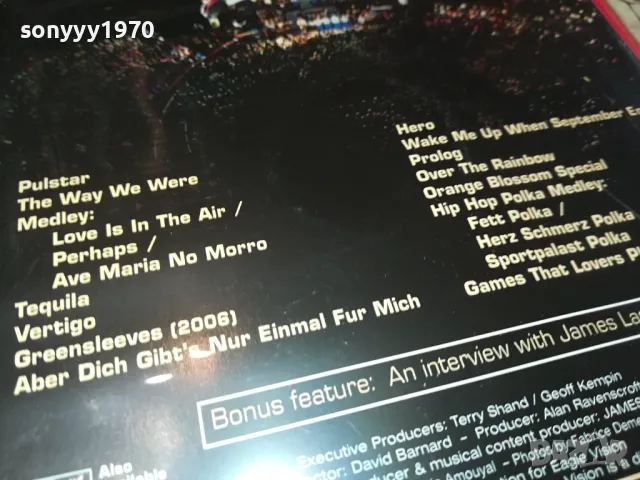 JAMES LAST DVD 1104251858, снимка 9 - DVD дискове - 49862684