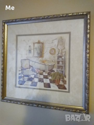 Z Gallerie RM Salon de bain картина, снимка 2 - Картини - 29363655