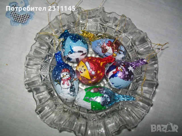 бонбониера стъклена ретро, снимка 5 - Декорация за дома - 48076268