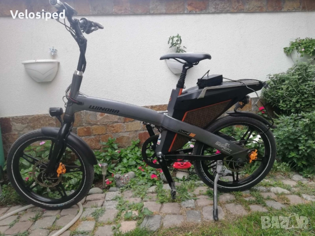 Електрически велосипед  WINORA  36V + ръчна газ.