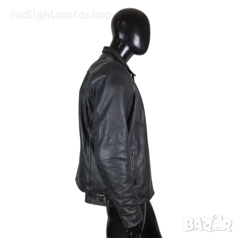 📌 5485 | Louis Мъжко кожено мото яке от естествена кожа – размер 3XL – 200 лв, снимка 3 - Аксесоари и консумативи - 52835932