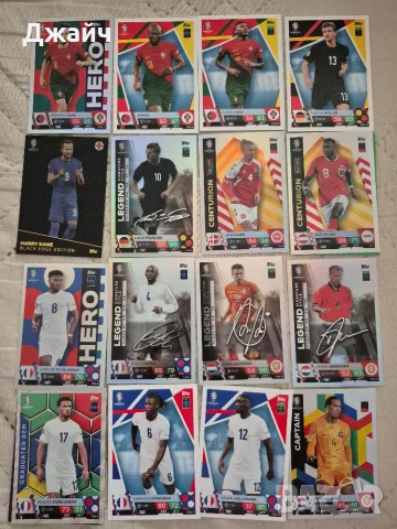 Match Attax EURO 2024, снимка 6 - Карти за игра - 56450050