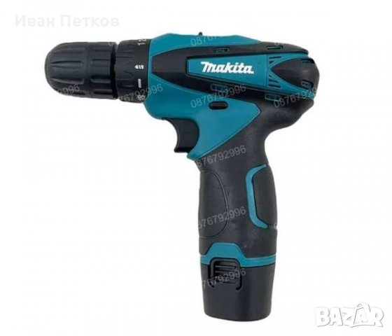 Акция! Акумулаторен Винтовер Макита / Makita 18V с 2 батерии 1500mAh, снимка 2 - Винтоверти - 37044291