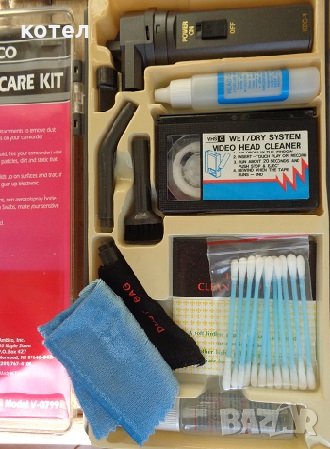 Ambico Deluxe VHS-C Camcorder Care Kit Model V-0799, снимка 3 - Чанти, стативи, аксесоари - 30191736