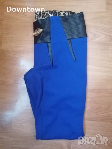 CLUB DONNA fashion #син slim fit дамски панталон с висока талия#размер 38 S, снимка 9 - Панталони - 31919604