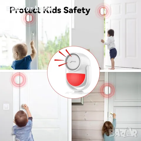 Интелигентна домашна алармена система с 2 дистанционни CPVAN, снимка 4 - Други - 49824582