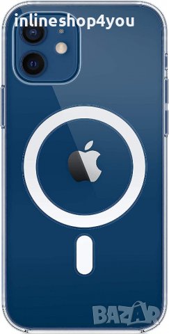 Прозрачен Силиконов MagSafe Кейс за Apple iPhone 13 Pro | 12 | 13 Pro Max | 12 Mini, снимка 4 - Калъфи, кейсове - 38110116