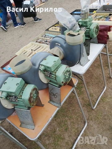 Турбинен вентилатор Вентилация ГДР производство , снимка 5 - Вентилатори - 53940483