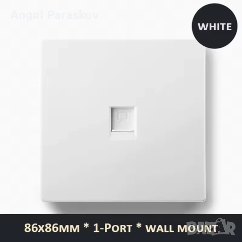 Cat 7 100 m метра мрежов кабел network cable + конектори, розетки, снимка 12 - Мрежови адаптери - 53380606