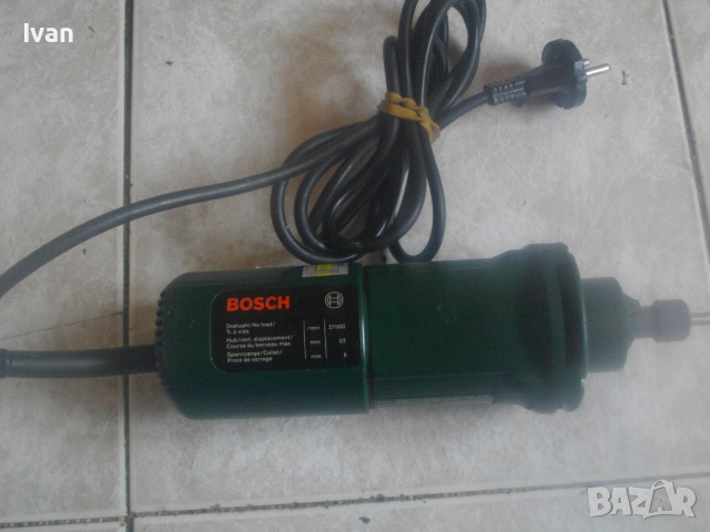 Швейцарски Оригинален Прав Шлайф Бош-550 Вата-От Старото Качество-BOSCH PDF500A-ОТЛИЧЕН-27000 об/мин, снимка 11 - Други инструменти - 44713813