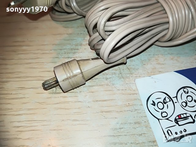 grundig-2бр х 3.4м-кабели за тонколони-внос германия, снимка 5 - Тонколони - 30090321