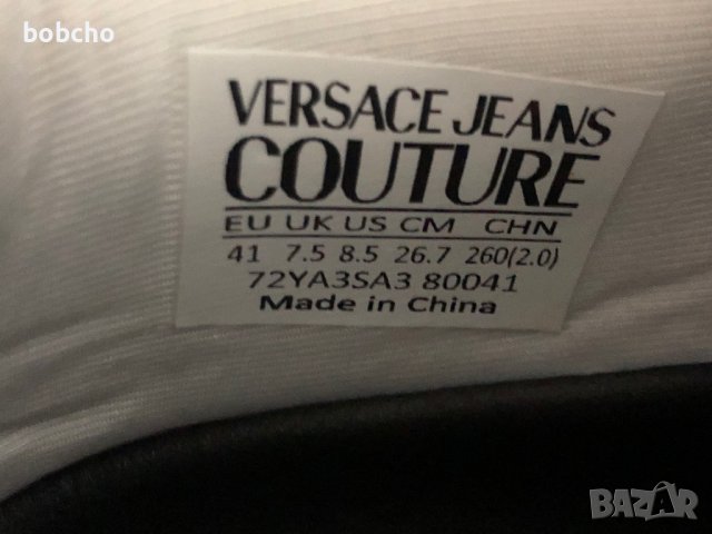 Versace jeans couture, снимка 7 - Маратонки - 39025224