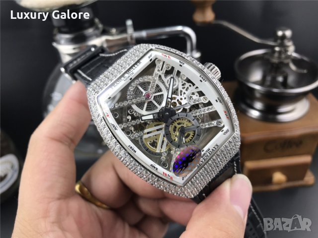 Мъжки часовник Franck Muller Vanguard Seven Days с автоматичен механизъм, снимка 3 - Луксозни - 38306734