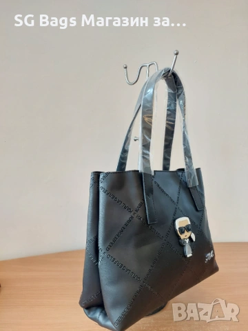 Karl lagerfeld дамска чанта 2в1 , снимка 14 - Чанти - 51742274
