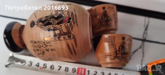 Чаши за саке., снимка 3 - Антикварни и старинни предмети - 52741428